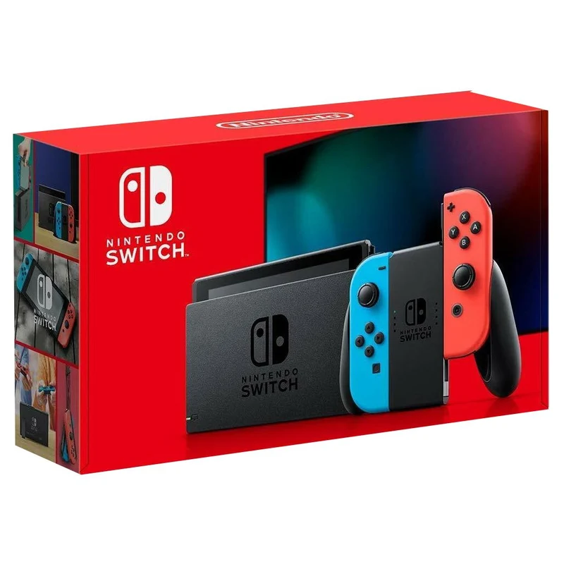 Nintendo Switch | Color Rojo Neón / Azul Neón