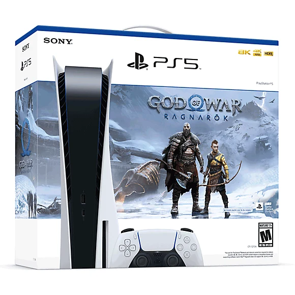 PlayStation 5 | Blu-Ray | 825GB | Edición God of War Ragnarok