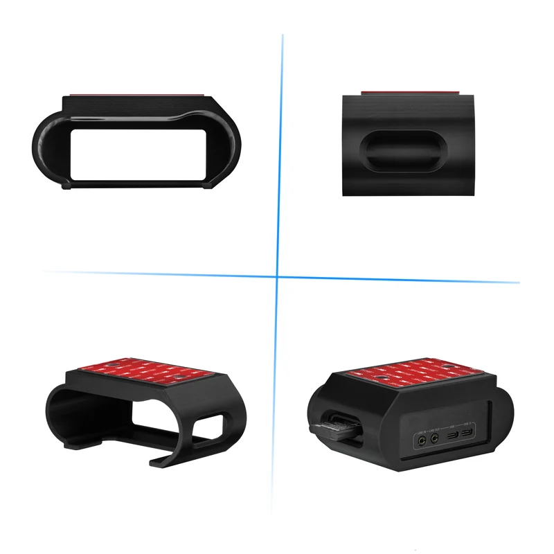 Supporto da tavolo per SteelSeries Arctis Nova Pro Wireless, Nova Pro Omni e stazione base Nova Elite: fissaggio sicuro, installazione semplice con viti o nastro VHB.