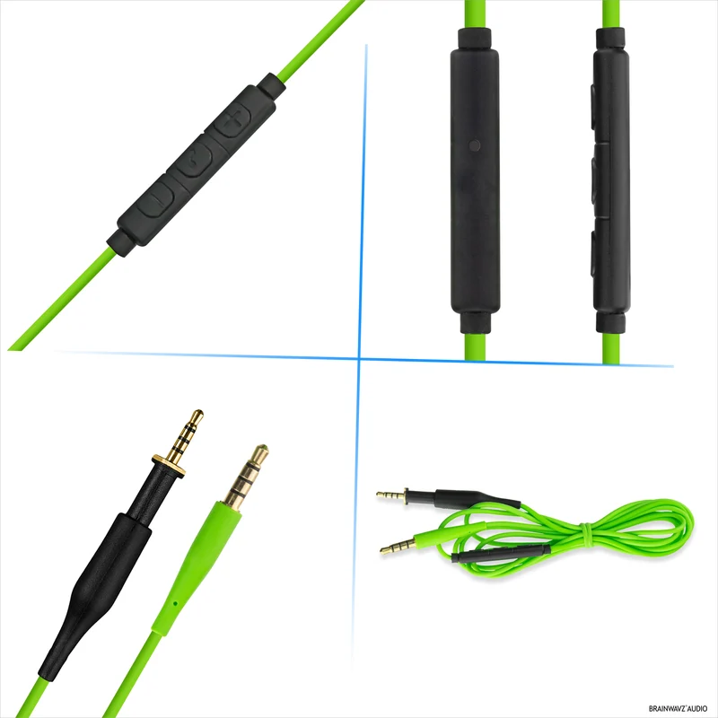 Cavo audio sostitutivo compatibile con AKG K430 K450 K451 K452 K480 e Q460 – Telecomando in linea