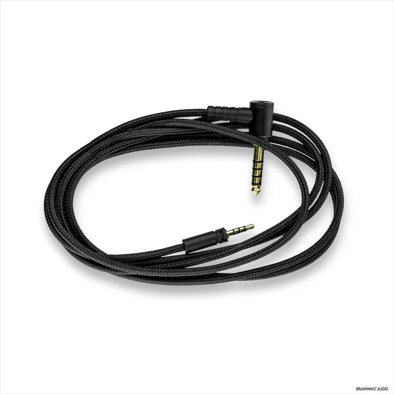 Cavo audio bilanciato compatibile con le cuffie Sennheiser Momentum – Jack placcati in oro bilanciati TRRRS da 2.5 mm a 4.4 mm