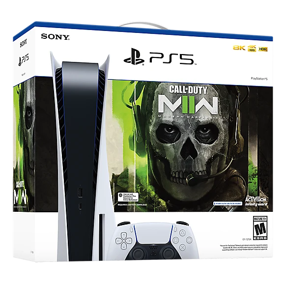 PlayStation 5 | Blu-ray | 825GB | Edición Call of Duty Modern Warfare II