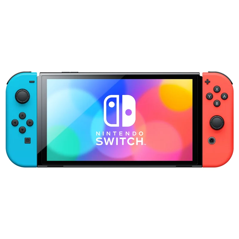 Nintendo Switch OLED Model | Color Rojo Neón / Azul Neón