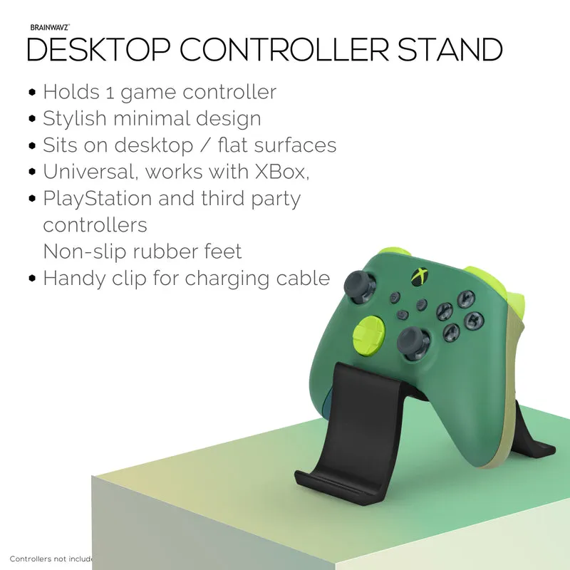 Supporto per controller di gioco da tavolo - Design elegante e minimalista, adatto per PS5, Xbox, Switch, PC e gamepad retrò