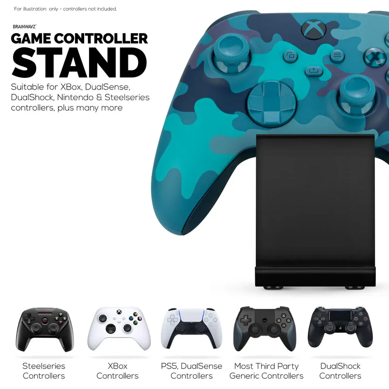 Supporto per controller di gioco da tavolo - Design elegante e minimalista, adatto per PS5, Xbox, Switch, PC e gamepad retrò