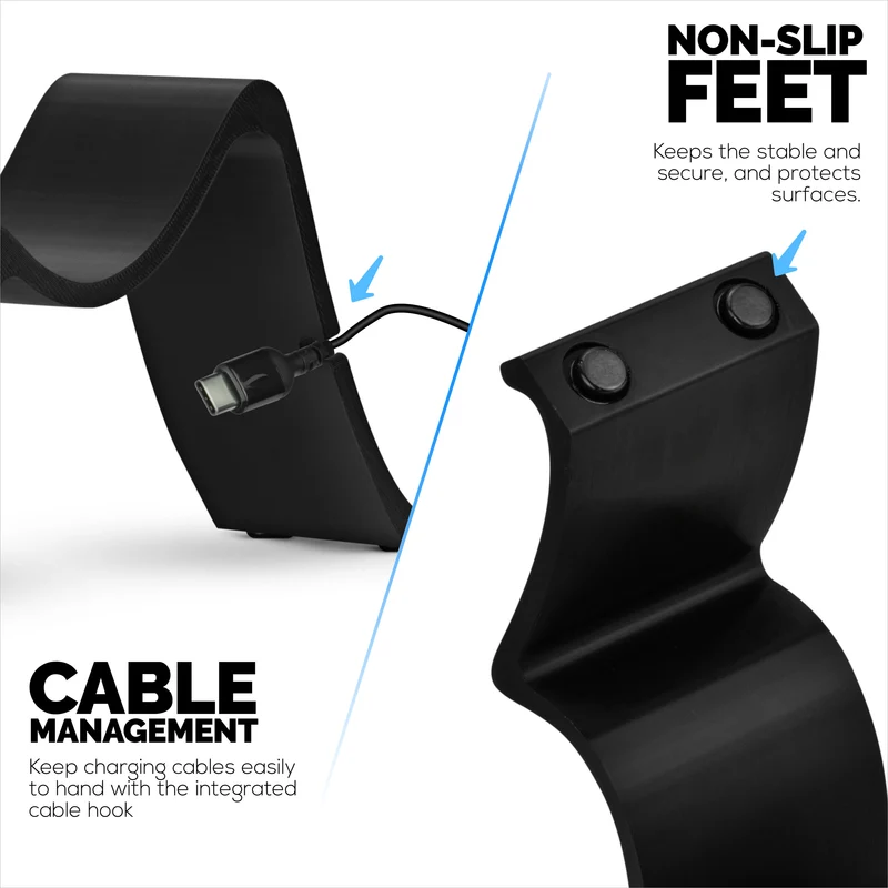 Supporto per controller di gioco da tavolo - Design elegante e minimalista, adatto per PS5, Xbox, Switch, PC e gamepad retrò