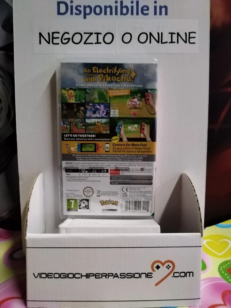 POKEMON : LET'S GO, PIKACHU NINTENDO SWITCH (versione europea)