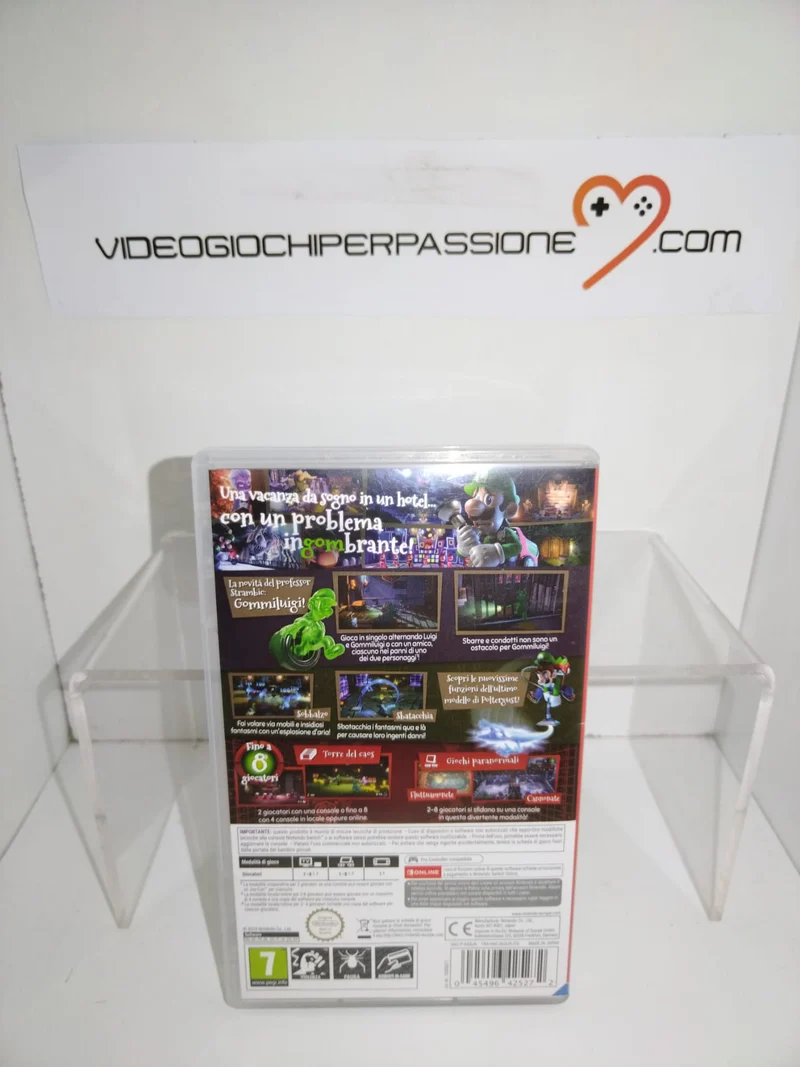 LUIGI'S MANSION 3 NINTENDO SWITCH (usato garantito)(versione italiana)