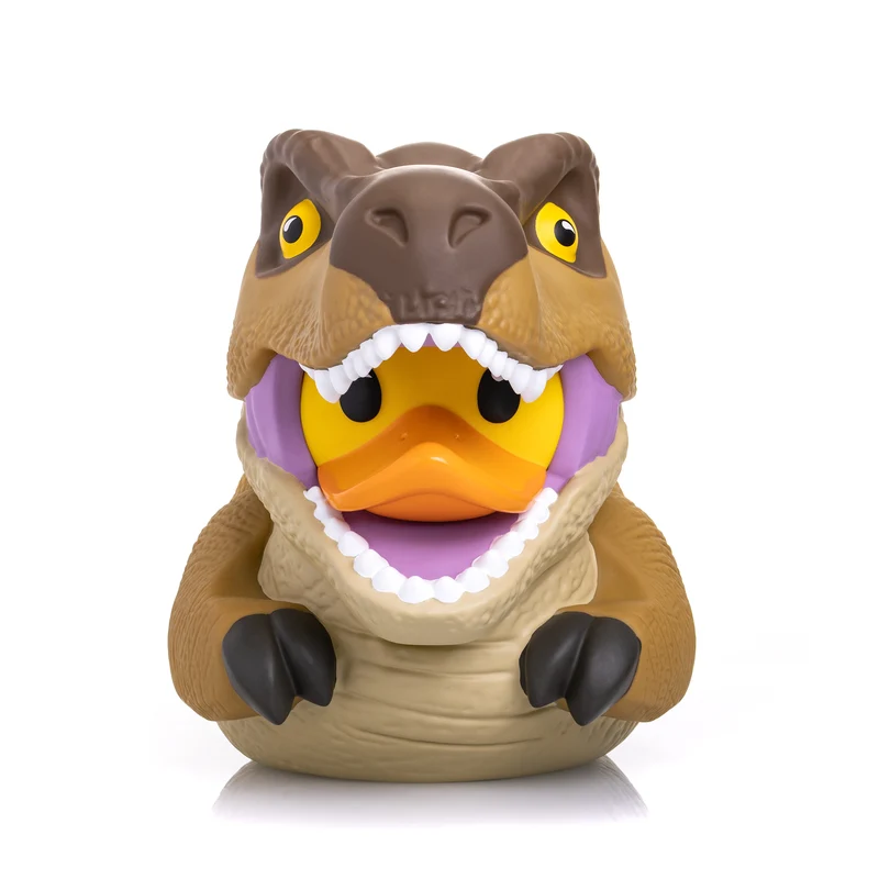 JURASSIC PARK - SUPER LIMITED EDITION - T-REX - GIANT TUBBZ COSPLAYING DUCK DA COLLEZIONE