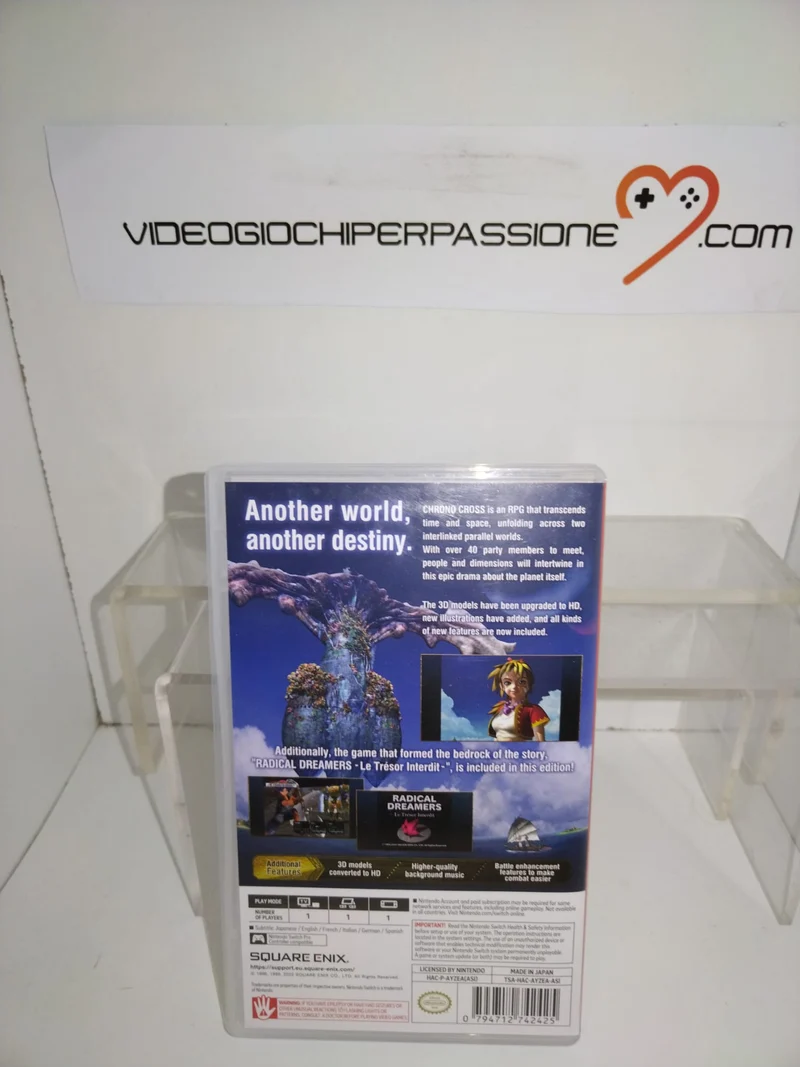 [USATO] Chrono Cross - The Radical Dreamers Edition - Nintendo Switch Edizione Asiatica con Italiano