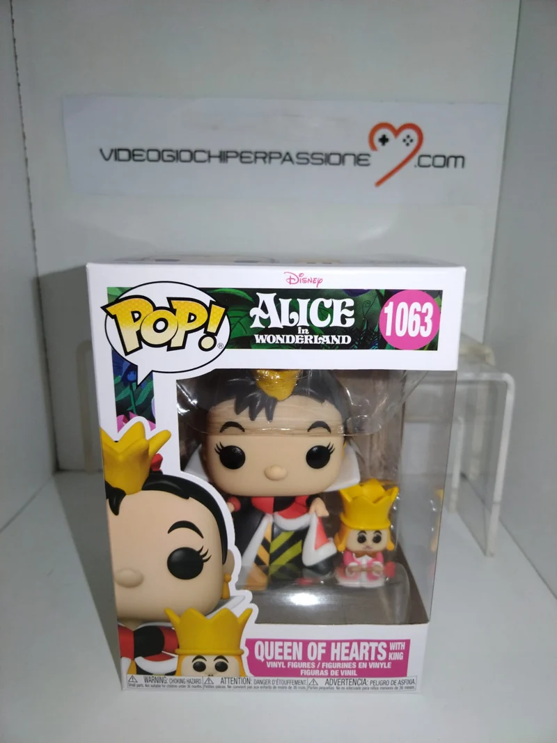 POP! DISNEY ALICE IN WONDERLAND -QUEEN OF HEARTS WITH KING -