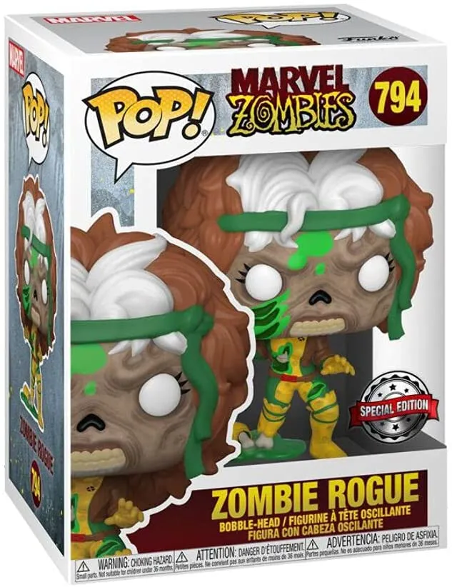 Pop! Marvel Zombies 794- Zombie Rogue- Special Edition