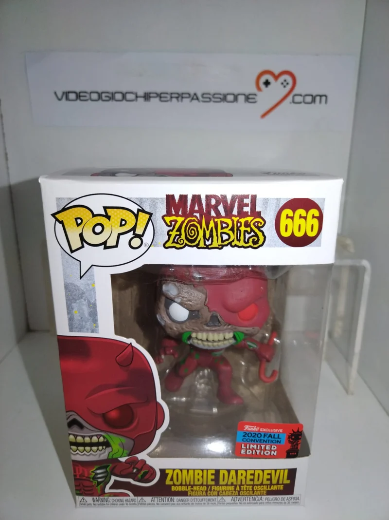 POP Funko Marvel Zombies 666 Zombie Daredevil 2020 Fall Convention Exclusive