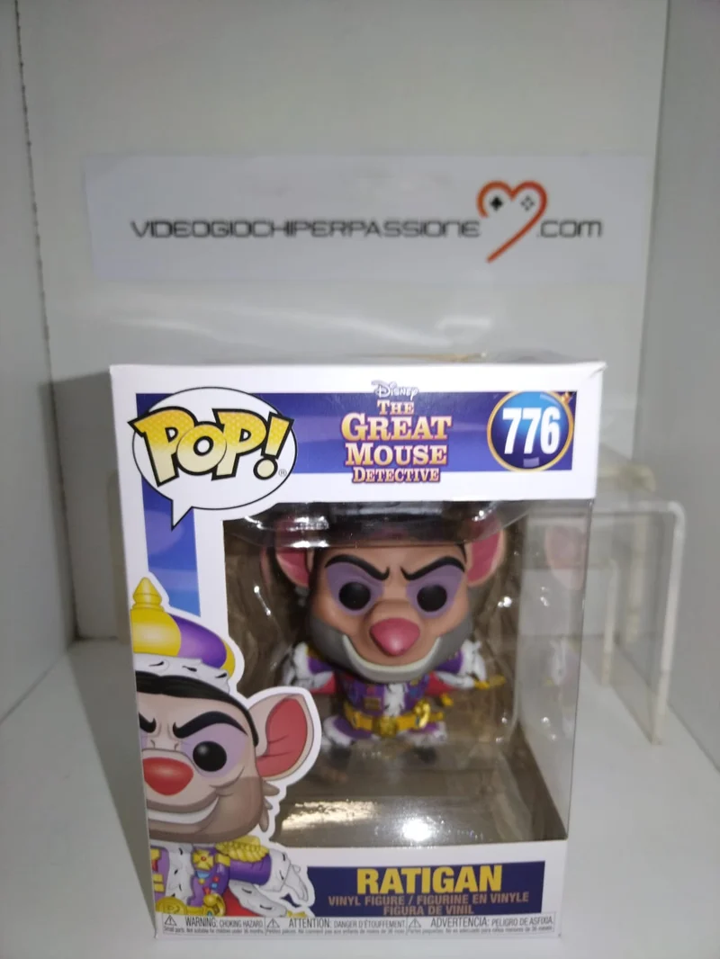 POP! DISNEY THE GREAT MOUSE DETECTIVE - RATIGAN -