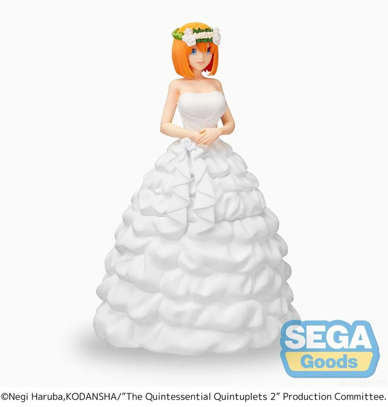 The Quintessential Quintuplets 2 SPM PVC Statue Yotsuba Nakano Bride Ver. 21 cm