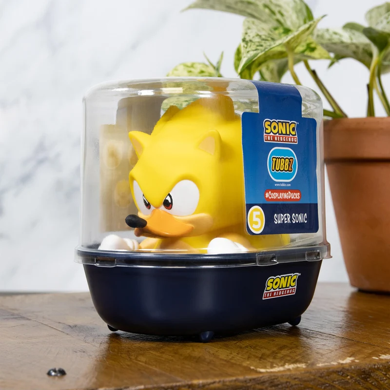 Sonic The Hedgehog Super Sonic TUBBZ Cosplay Anatra Collezionabile