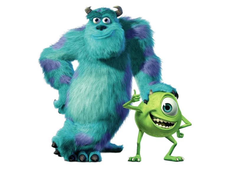 DISNEY PIXAR MONSTERS PELUCHE 30 CM
