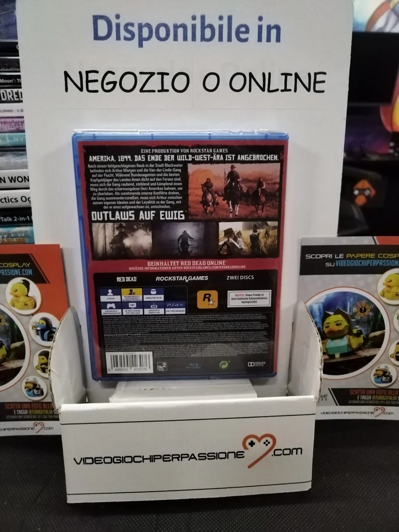 RED DEAD REDEMPTION II PS4 EDIZIONE TEDESCA
