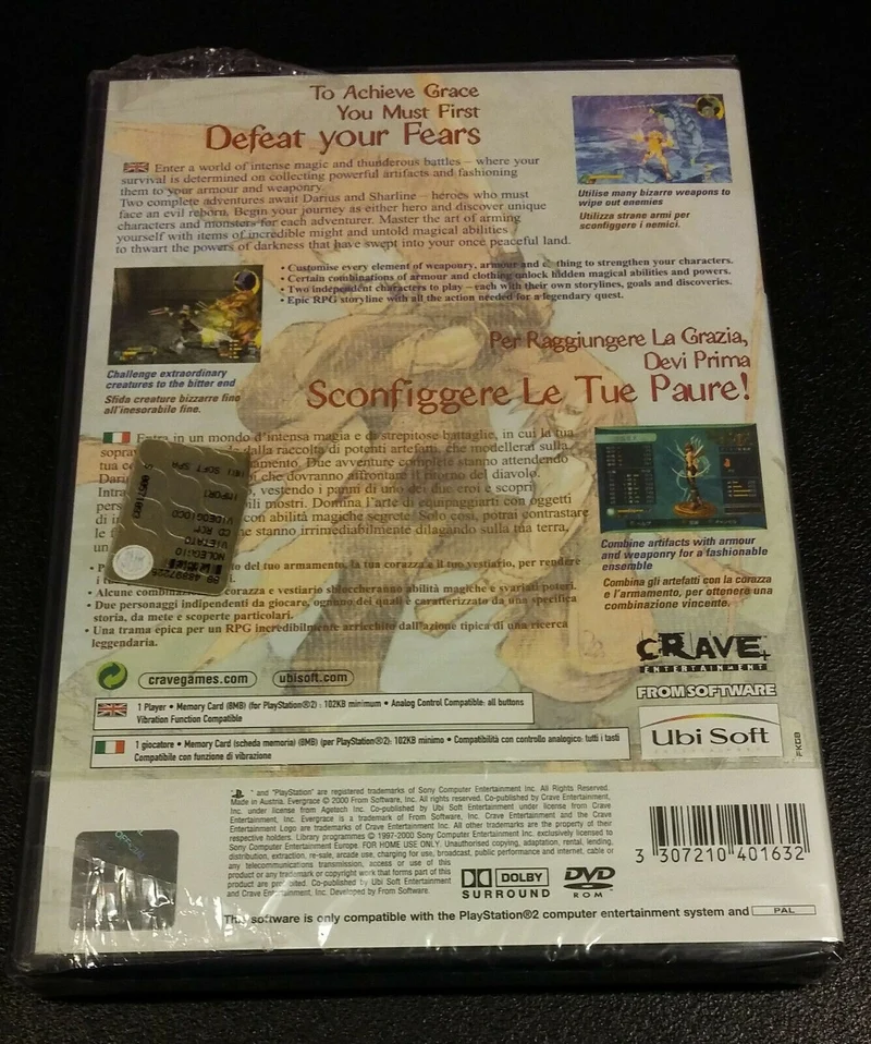 EVERGRACE PS2