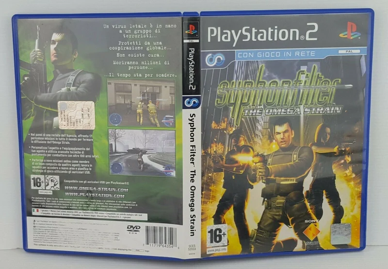 SYPHON FILTER THE OMEGA STRAIN PS2