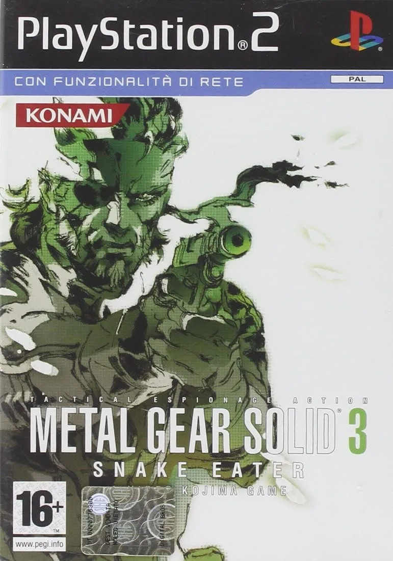 METAL GEAR SOLID 3 :SNAKE EATER PS2 (usato garantito)(versione italiana)