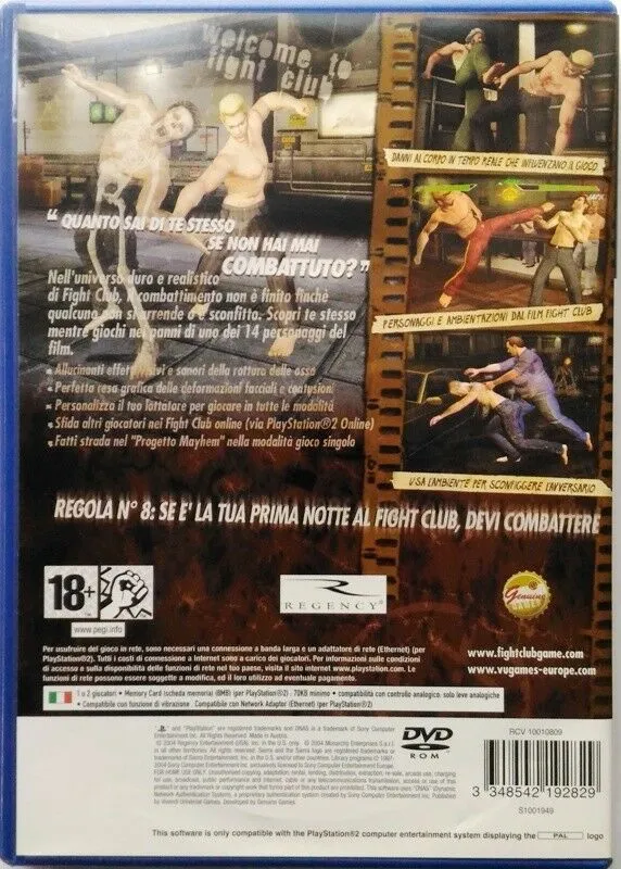 FIGHT CLUB PS2