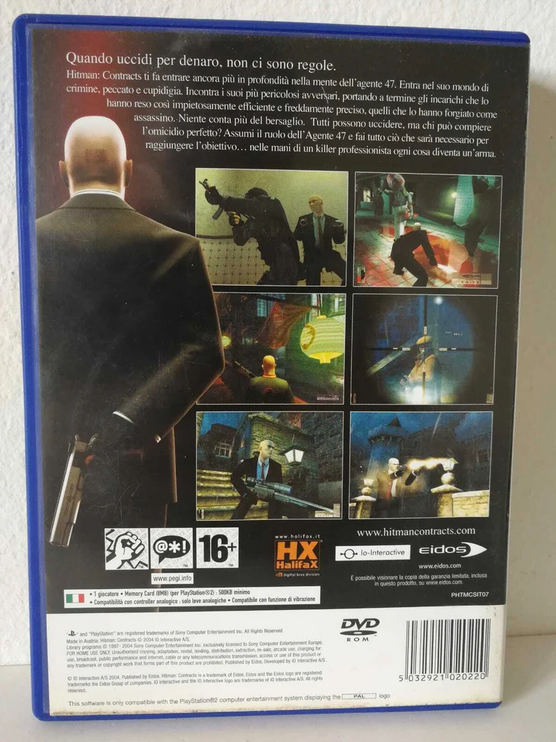 HITMAN : CONTRACTS PS2