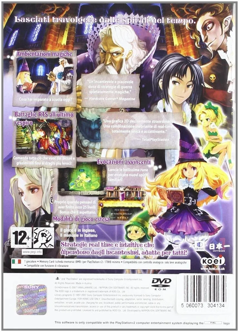 GRIMGRIMOIRE PS2