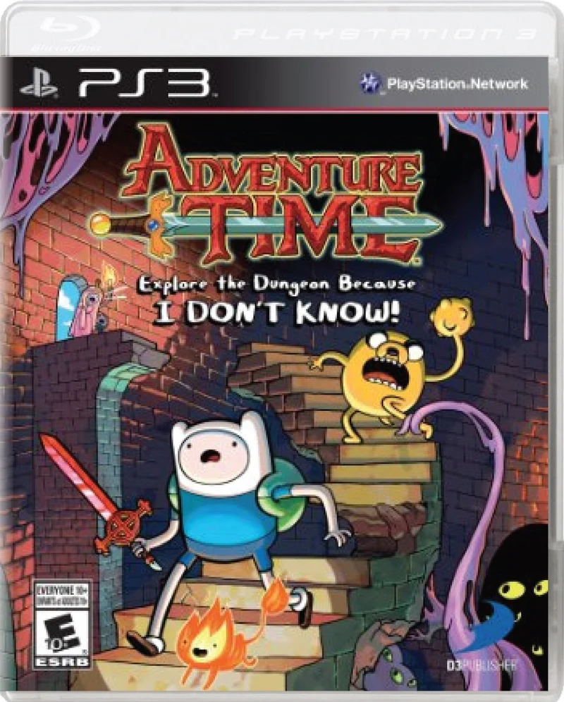 Adventure Time Explore the Dungeon Because I Don't Know - Sony PlayStation 3 (PS3)