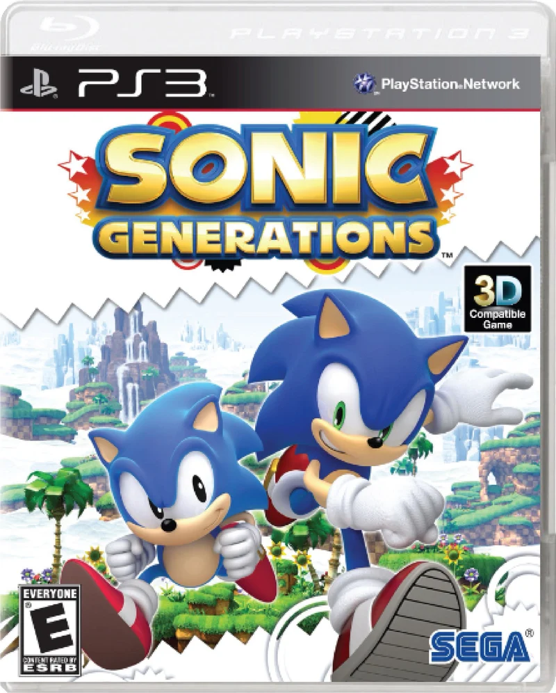 Sonic Generations - Sony PlayStation 3 (PS3)