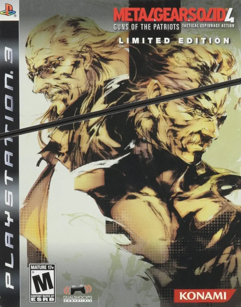 Metal Gear Solid 4 Guns of the Patriots - Sony PlayStation 3 (PS3)