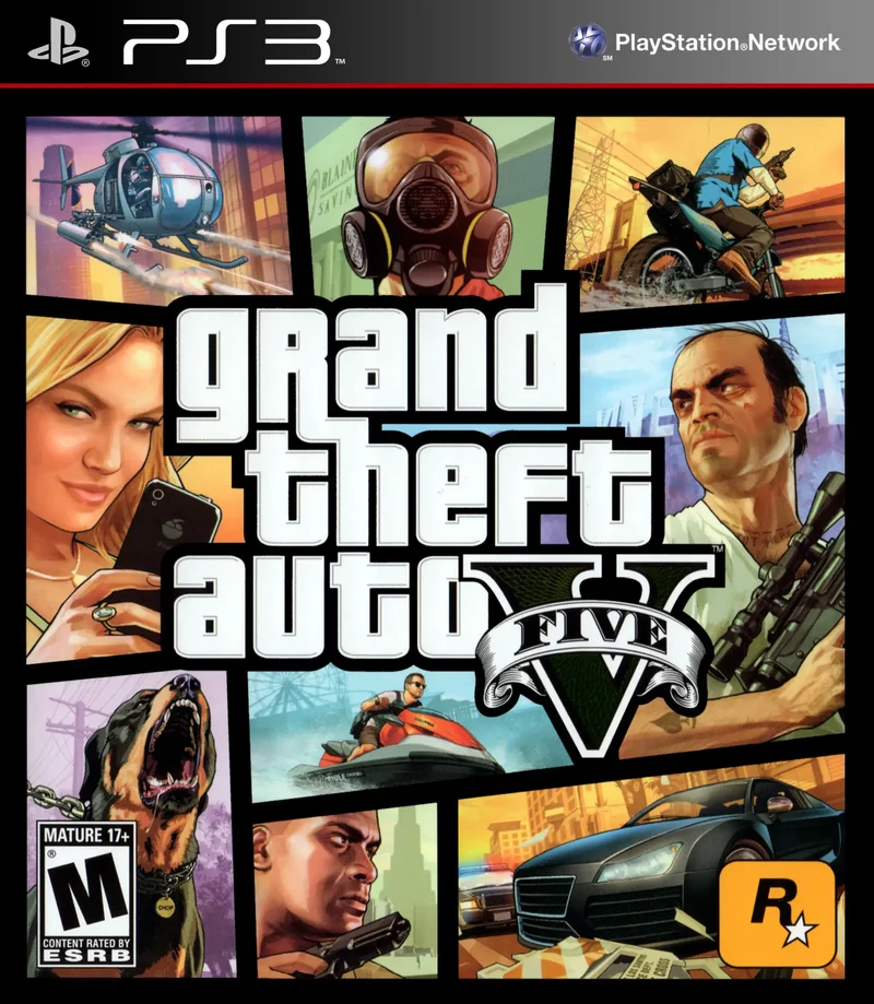 Grand Theft Auto GTA V (5) - Sony PlayStation 3 (PS3)