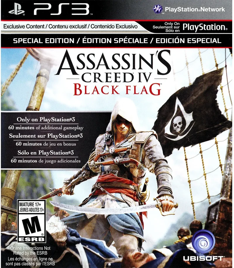 Assassin's Creed IV Black Flag - Sony PlayStation 3 (PS3)