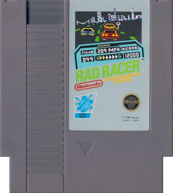 Rad Racer - (Game Only) (NES)