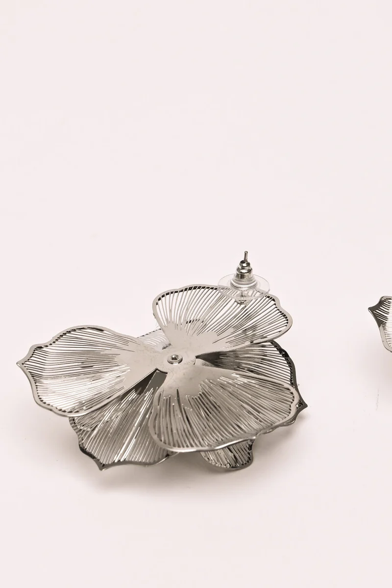 Orecchini a fiore 3D