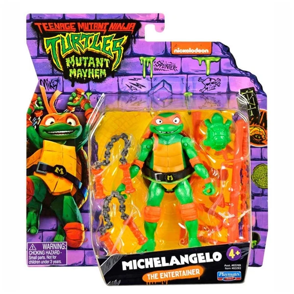 Michelangelo Tartarughe Ninja Caos Mutante Playmates Figure 12 cm