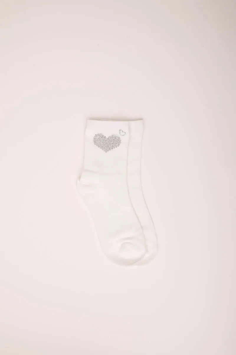 Set di due paia di calzini con strass