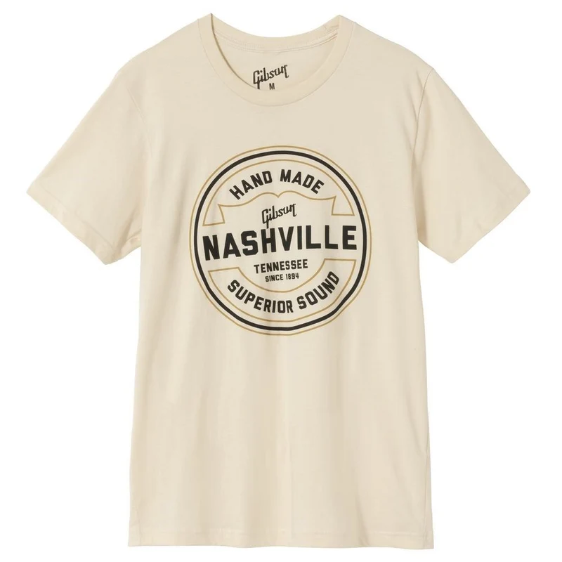 Gibson Handmade in Nashville Tee (Cream) XL