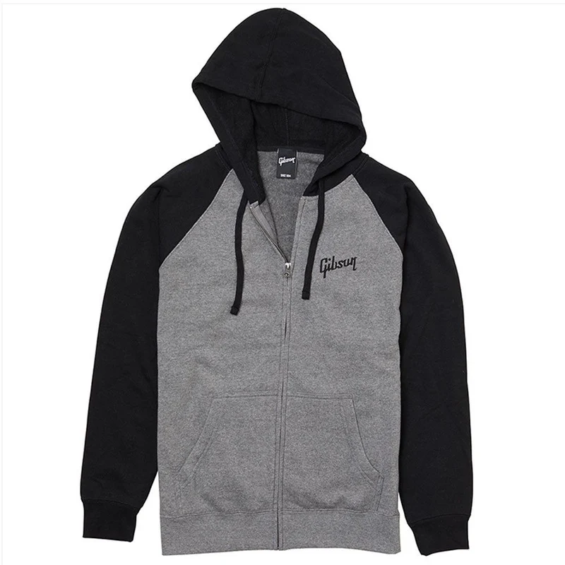Gibson Logo Full-Zip Hoodie (Medium)