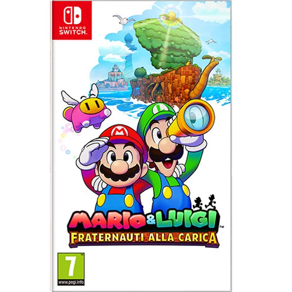 Mario e Luigi Fraternauti alla Carica Switch