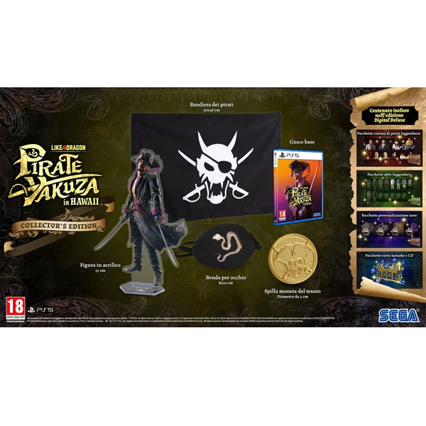 Like a Dragon Pirate Yakuza in Hawaii Collector's Edition PS5