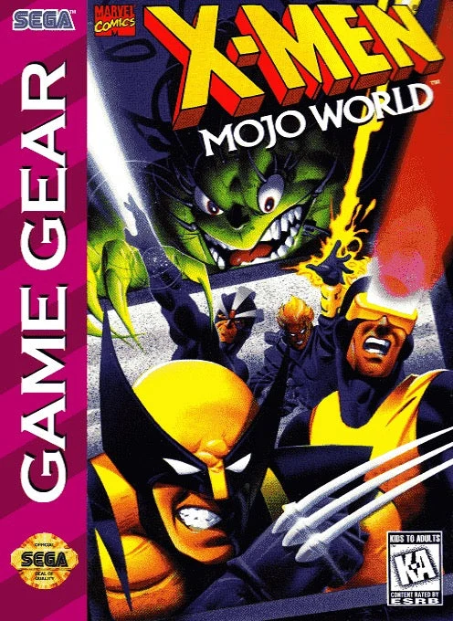 X-Men Mojo World - Sega Game Gear