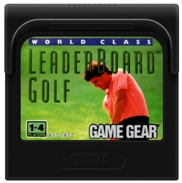 World Class Leader Board Golf - Sega Game Gear