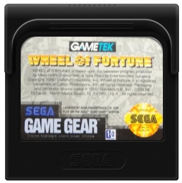 Wheel of Fortune - Sega Game Gear