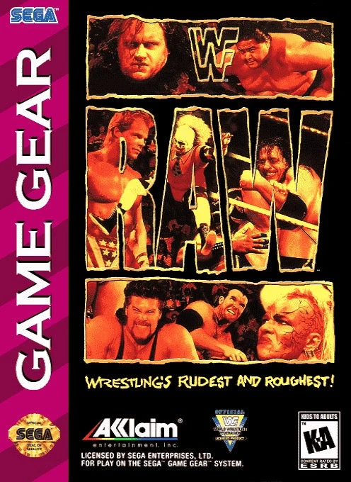 WWF Raw - Sega Game Gear