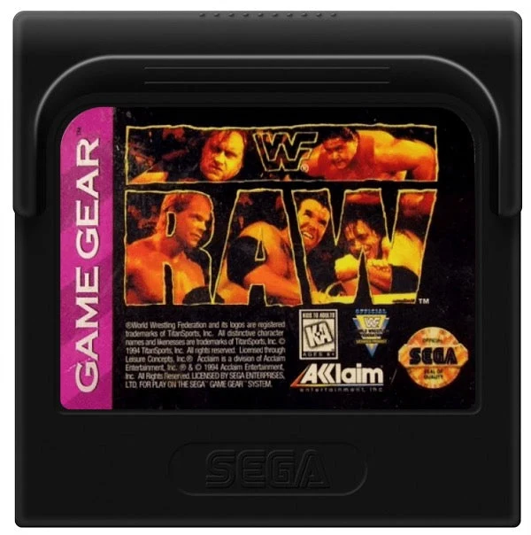 WWF Raw - Sega Game Gear