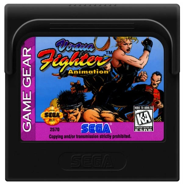Virtua Fighter Animation - Sega Game Gear