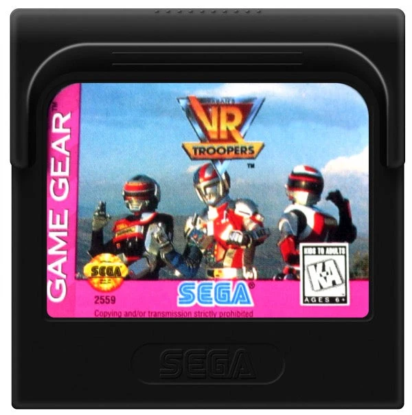 VR Troopers - Sega Game Gear