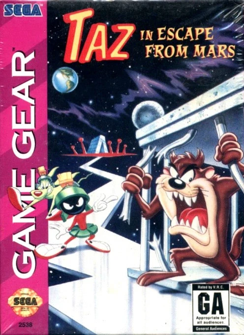 Taz in Escape from Mars - Sega Game Gear