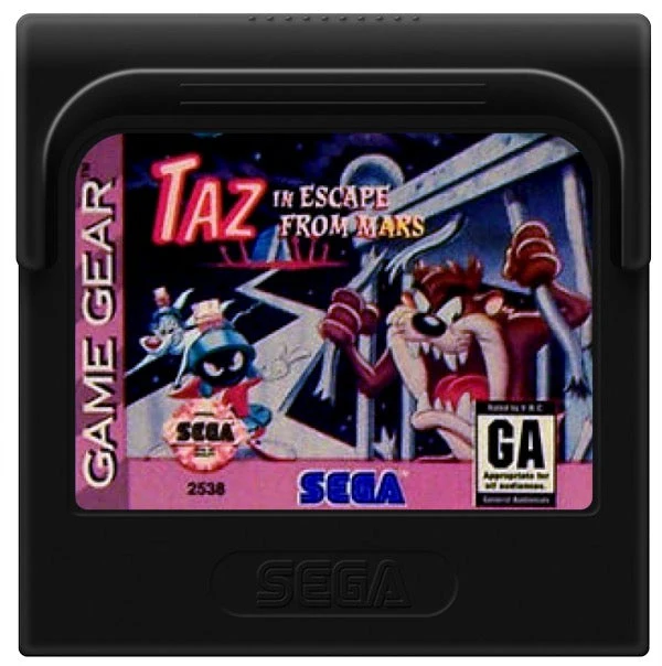 Taz in Escape from Mars - Sega Game Gear